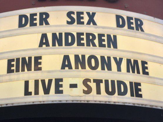 DER SEX DER ANDEREN - EINE ANONYME LIVE STUDIE @ MS DOCKVILLE 2023